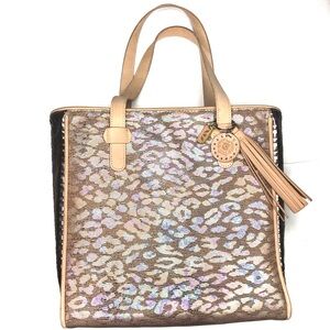 Consuela Iris Classic Iridescent Jag Print Tote Bag